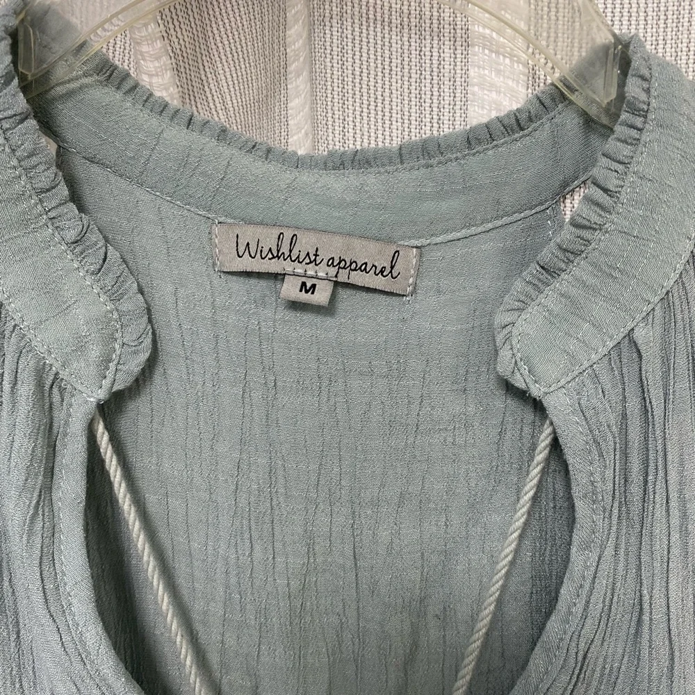 Wishlist Apparel Sleeveless Flowy Dress Blue Size M - Picture 2 of 8